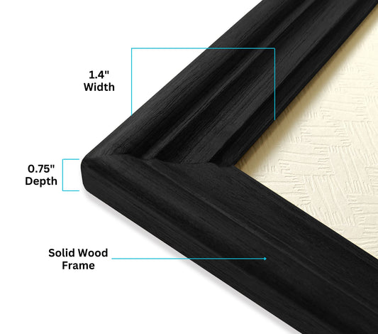Wooden Photo Frame for Wall | Premium Solid Wood Picture Frame | Wall Decor & Artwork Display