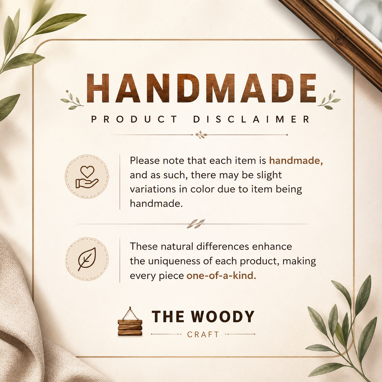 Wooden Photo Frame for Wall | Premium Solid Wood Picture Frame | Wall Decor & Artwork Display