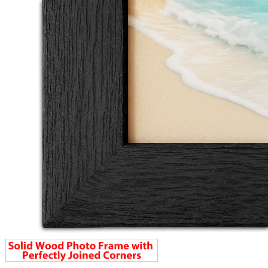 Premium Solid Wood Photo Frame for Wall | Wooden Picture Frame & Wall Decor