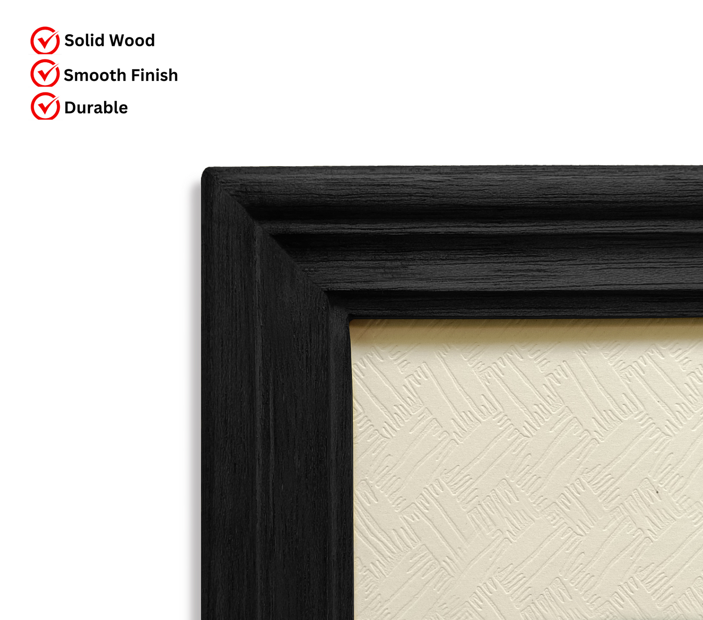 Wooden Photo Frame for Wall | Premium Solid Wood Picture Frame | Wall Decor & Artwork Display