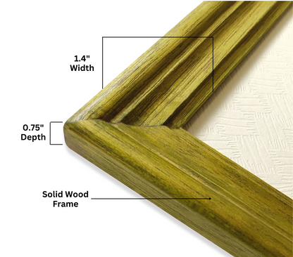 Wooden Photo Frame for Wall | Premium Solid Wood Picture Frame | Wall Decor & Artwork Display