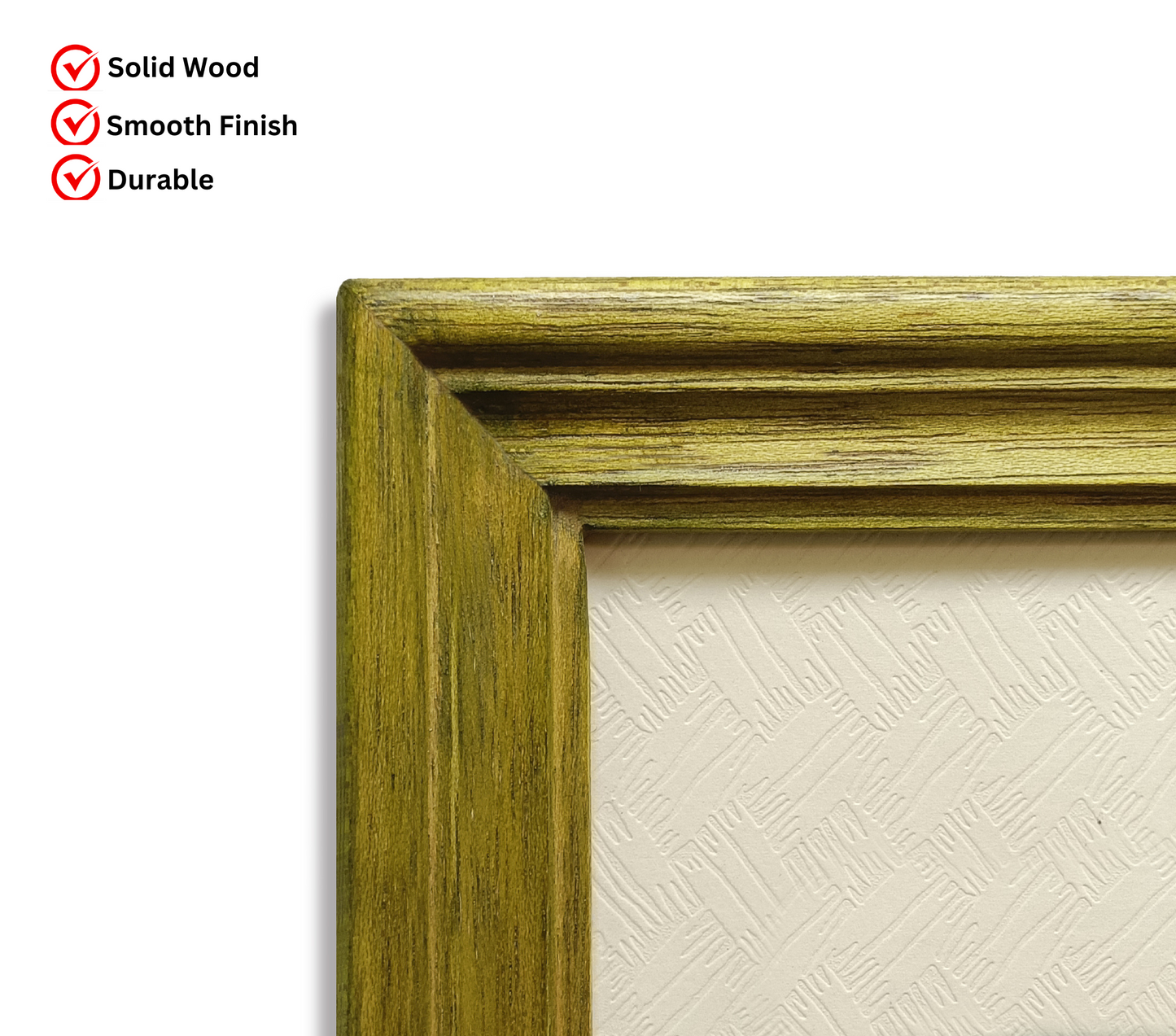 Wooden Photo Frame for Wall | Premium Solid Wood Picture Frame | Wall Decor & Artwork Display