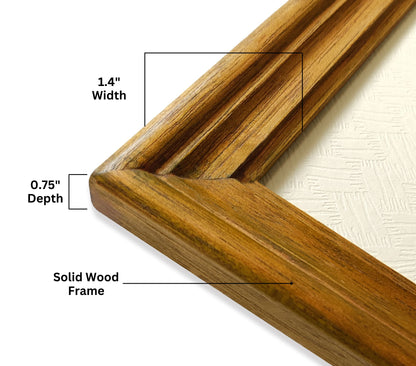 Wooden Photo Frame for Wall | Premium Solid Wood Picture Frame | Wall Decor & Artwork Display