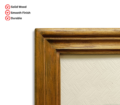 Wooden Photo Frame for Wall | Premium Solid Wood Picture Frame | Wall Decor & Artwork Display