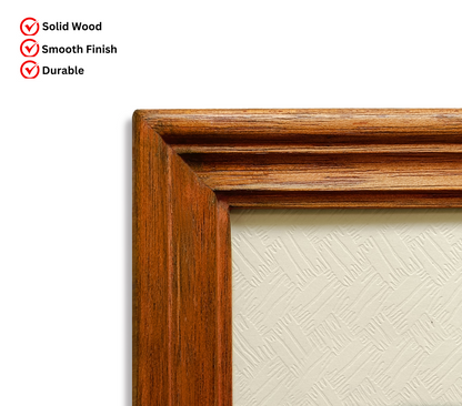 Wooden Photo Frame for Wall | Premium Solid Wood Picture Frame | Wall Decor & Artwork Display