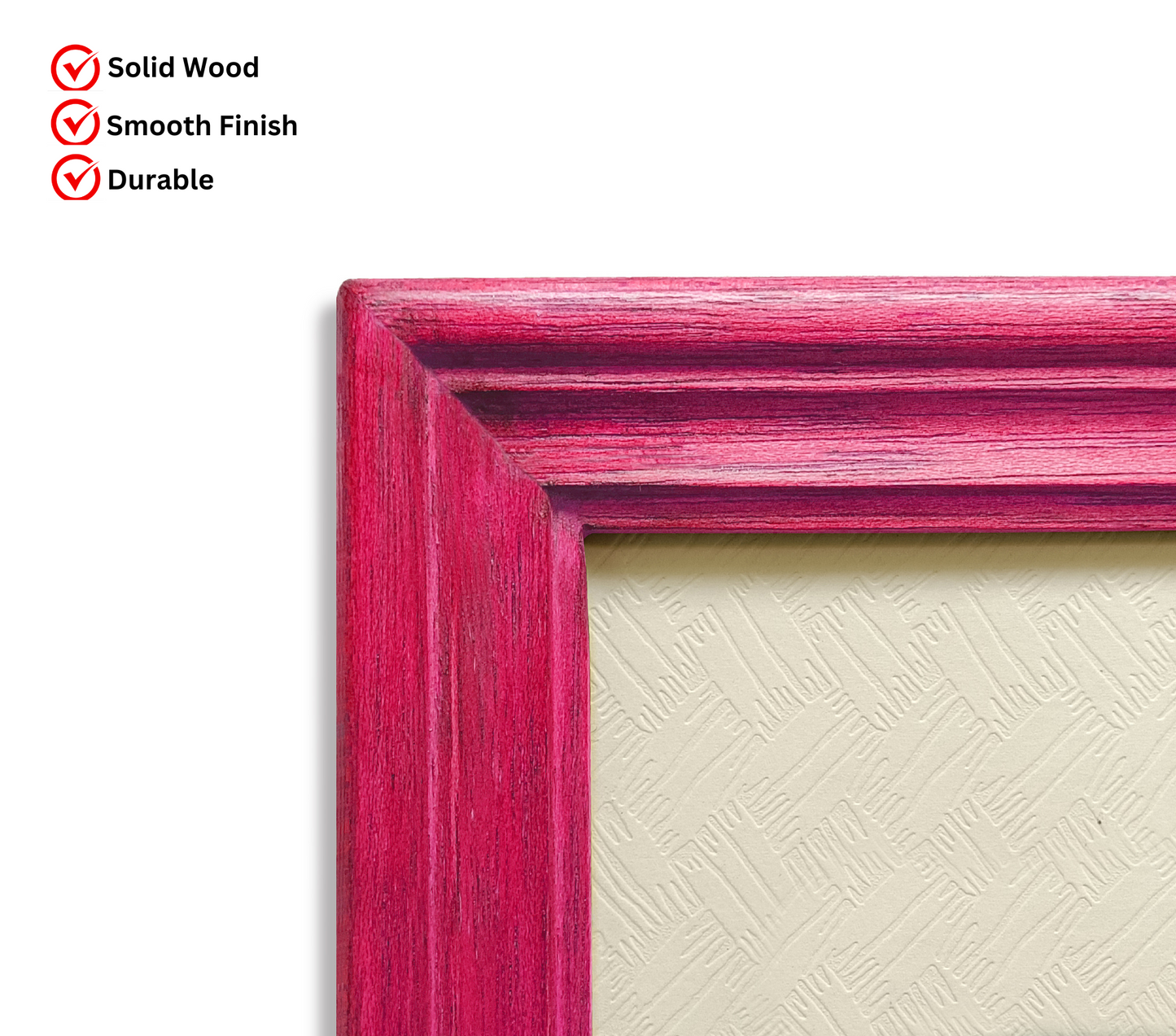 Wooden Photo Frame for Wall | Premium Solid Wood Picture Frame | Wall Decor & Artwork Display