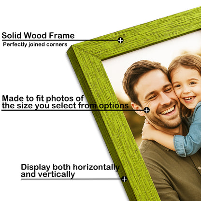 Premium Solid Wood Photo Frame for Wall | Wooden Picture Frame & Wall Decor